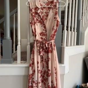 Women’s dress size 10 Pink/red/rust